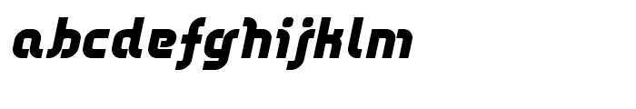 Dieppe Bold Oblique Font LOWERCASE