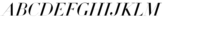 DietDidot Title Italic Font UPPERCASE