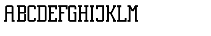 Digi Bo Eck Serif Font UPPERCASE