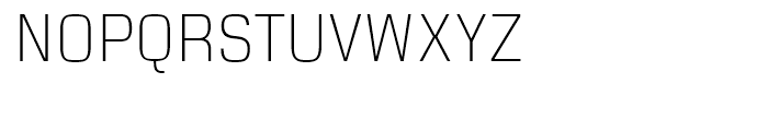 Dignus Condensed Thin Font UPPERCASE