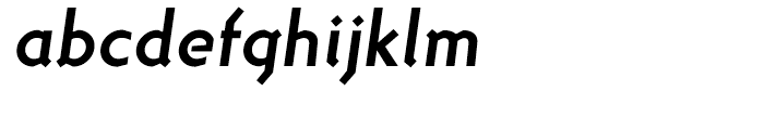 Dina Bold Italic Font LOWERCASE