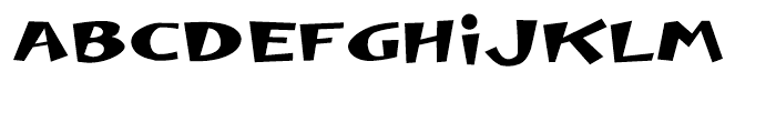 Dingle Hopper Regular Font UPPERCASE