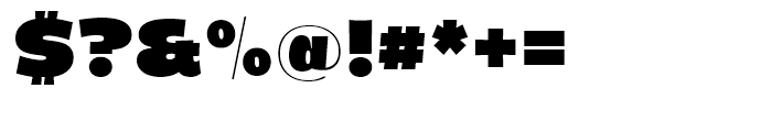 Dingos Display Black Font OTHER CHARS
