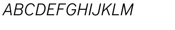 District Pro Light Italic Font UPPERCASE
