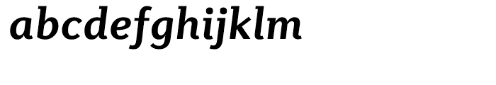 Diverda Sans Bold Italic Font LOWERCASE