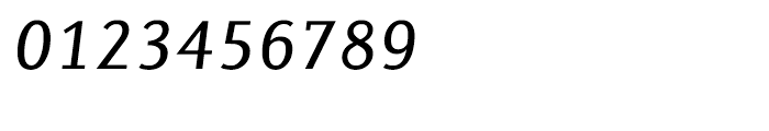 Diverda Serif Italic Font OTHER CHARS