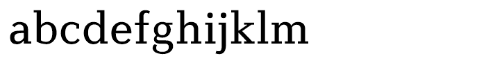 Diverda Serif Regular Font LOWERCASE