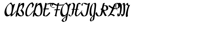 Divina Regular Font UPPERCASE