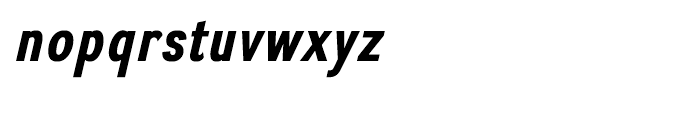 Divulge Condensed Bold Italic Font LOWERCASE
