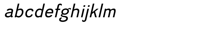 Divulge Regular Italic Font LOWERCASE