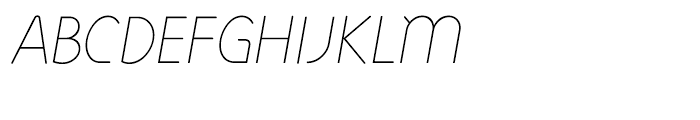 Dixon Thin Italic Font UPPERCASE