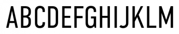 DIN Condensed Light Font UPPERCASE