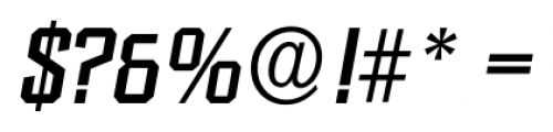 Diamante Serial Medium Italic Font OTHER CHARS