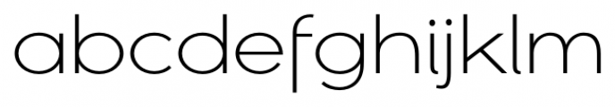 Dienstag Light Font LOWERCASE