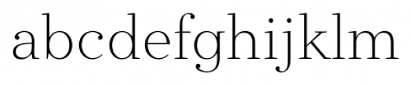 Directors Cut Pro Light Font LOWERCASE