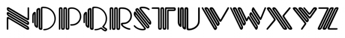 Discomatic Regular Font UPPERCASE