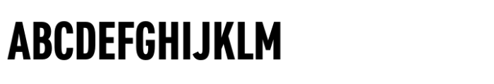 DIN 2014 Condensed Bold Font UPPERCASE