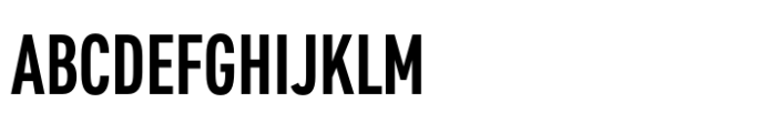 DIN 2014 Condensed Demi Font UPPERCASE