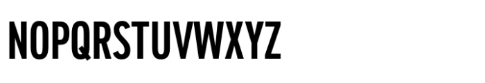 DIN 2014 Condensed Demi Font UPPERCASE