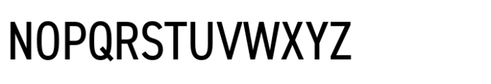 DIN 2014 Narrow Regular Font UPPERCASE