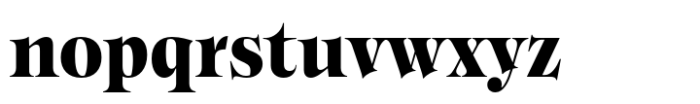 Diabolique Heavy Font LOWERCASE