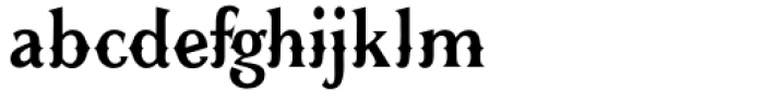 Diabolus Medium Condensed Font LOWERCASE