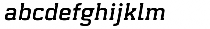Diafragma Bold Italic Font LOWERCASE