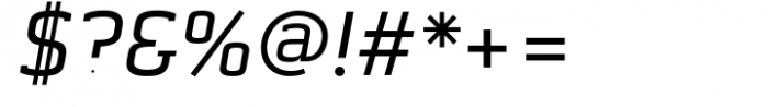 Diafragma Italic Font OTHER CHARS