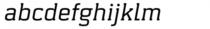 Diafragma Italic Font LOWERCASE