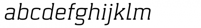 Diafragma Light Italic Font LOWERCASE