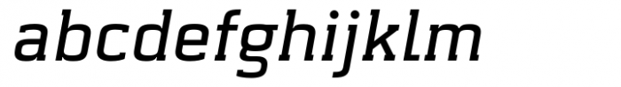 Diafragma Medium Italic Font LOWERCASE