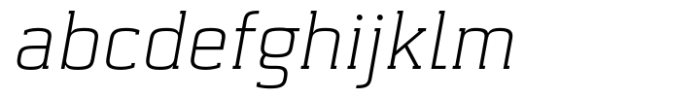 Diafragma Ultra Light Italic Font LOWERCASE