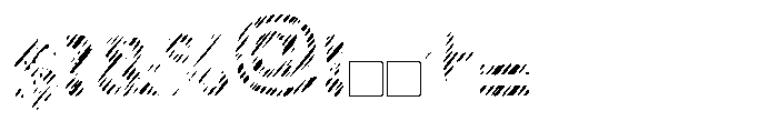 Diagonalalley Regular Font OTHER CHARS