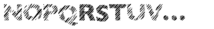Diagonalalley Regular Font UPPERCASE