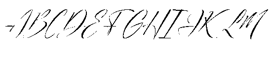 Dialmeray Italic Font UPPERCASE