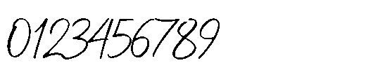 Dialtones Font OTHER CHARS