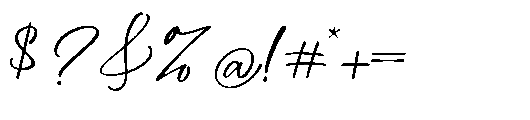 Dialtones Font OTHER CHARS