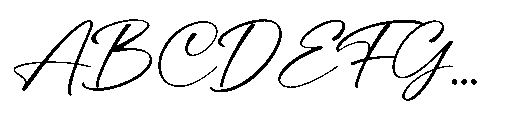 Dialtones Font UPPERCASE