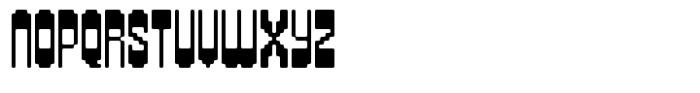 Dialup Font UPPERCASE