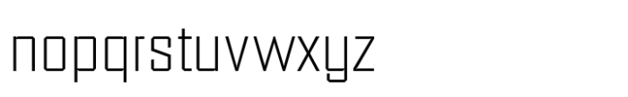 Diamante EF Extra Light Font LOWERCASE