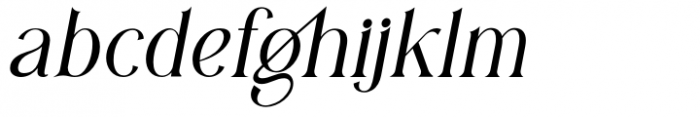 Diastema Bold Italic Font LOWERCASE