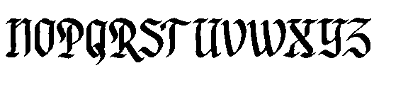 Dicaten Regular Font UPPERCASE