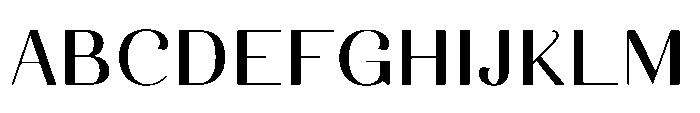 Dichora Black Font UPPERCASE