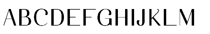 Dichora Bold Semi Condensed Font UPPERCASE