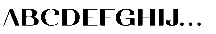 Dichora Bold Ultra Expanded Font UPPERCASE