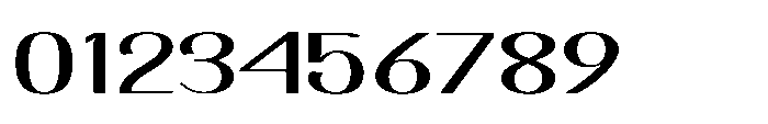 Dichora Extra Black Expanded Font OTHER CHARS
