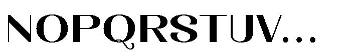 Dichora Extra Black Extra Expanded Font UPPERCASE