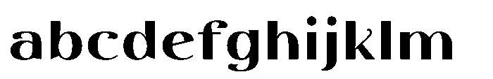 Dichora Extra Black Extra Expanded FONT
