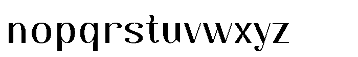 Dichora Extra Black Semi Condensed Font LOWERCASE