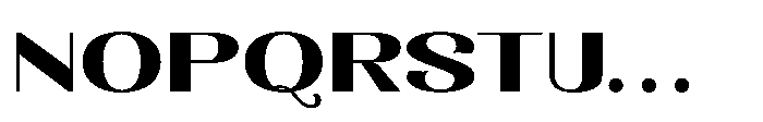 Dichora Extra Black Ultra Expanded Font UPPERCASE